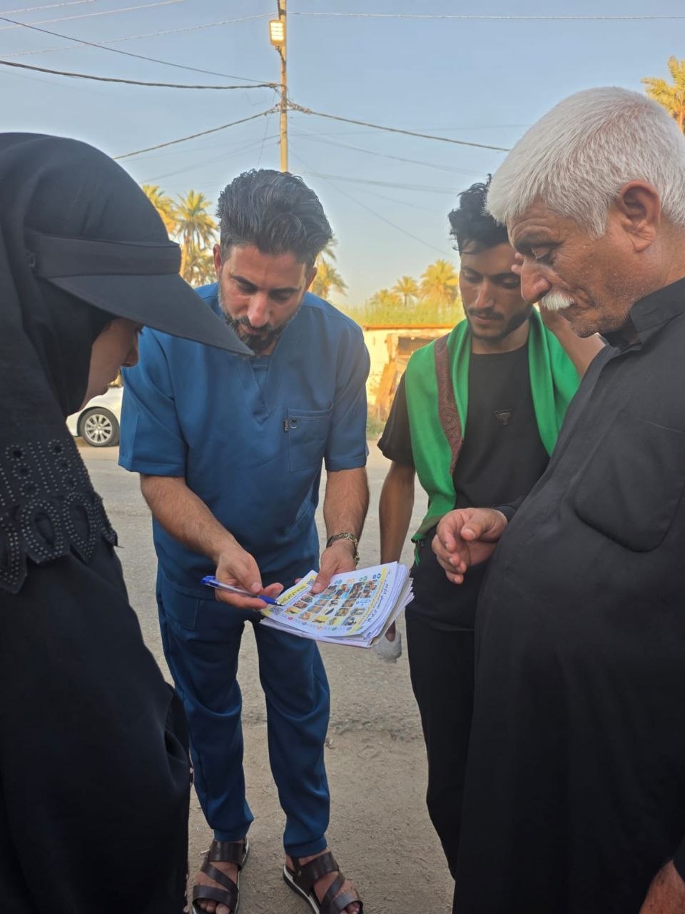 الاسعافات زيارة الاربعين