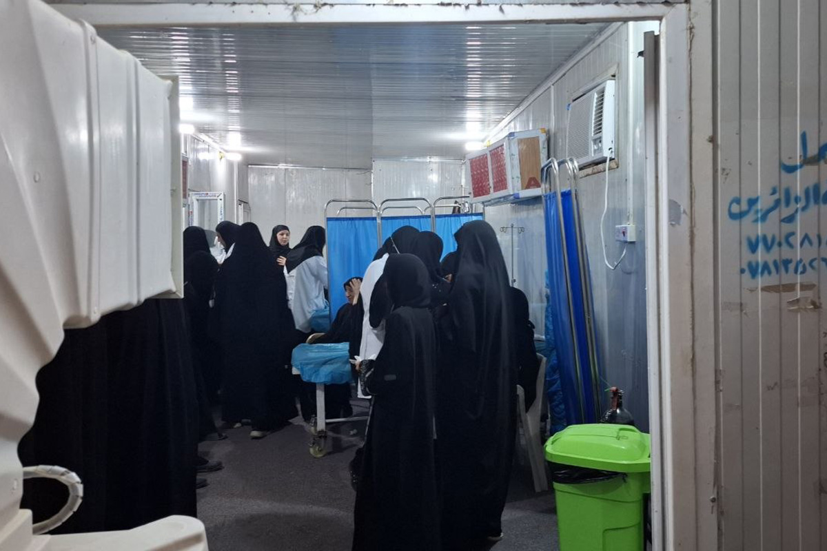 الاسعافات زيارة الاربعين